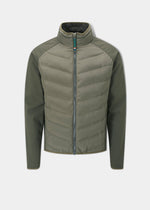 Calsall Men's Hybrid Jacket In Olive