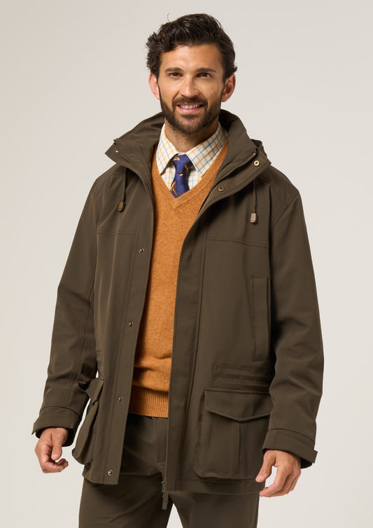 Lockwood Men's Shooting Coat In Olive