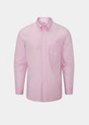 Men's Cotton Button Down Shirt In Pink